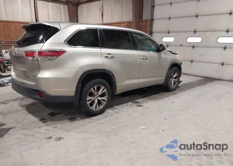 2014 Toyota Highlander Le Plus V6 from USA, damaged, VIN 5TDBKRFH9ES014245